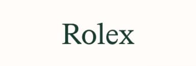 Rolex wordmark