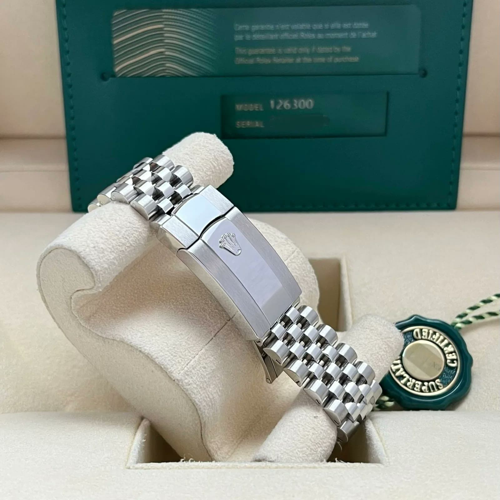 2025 Rolex Datejust 41 Smooth / Blue / Jubilee 126300-0002 — 41 mm, Steel, Blue dial