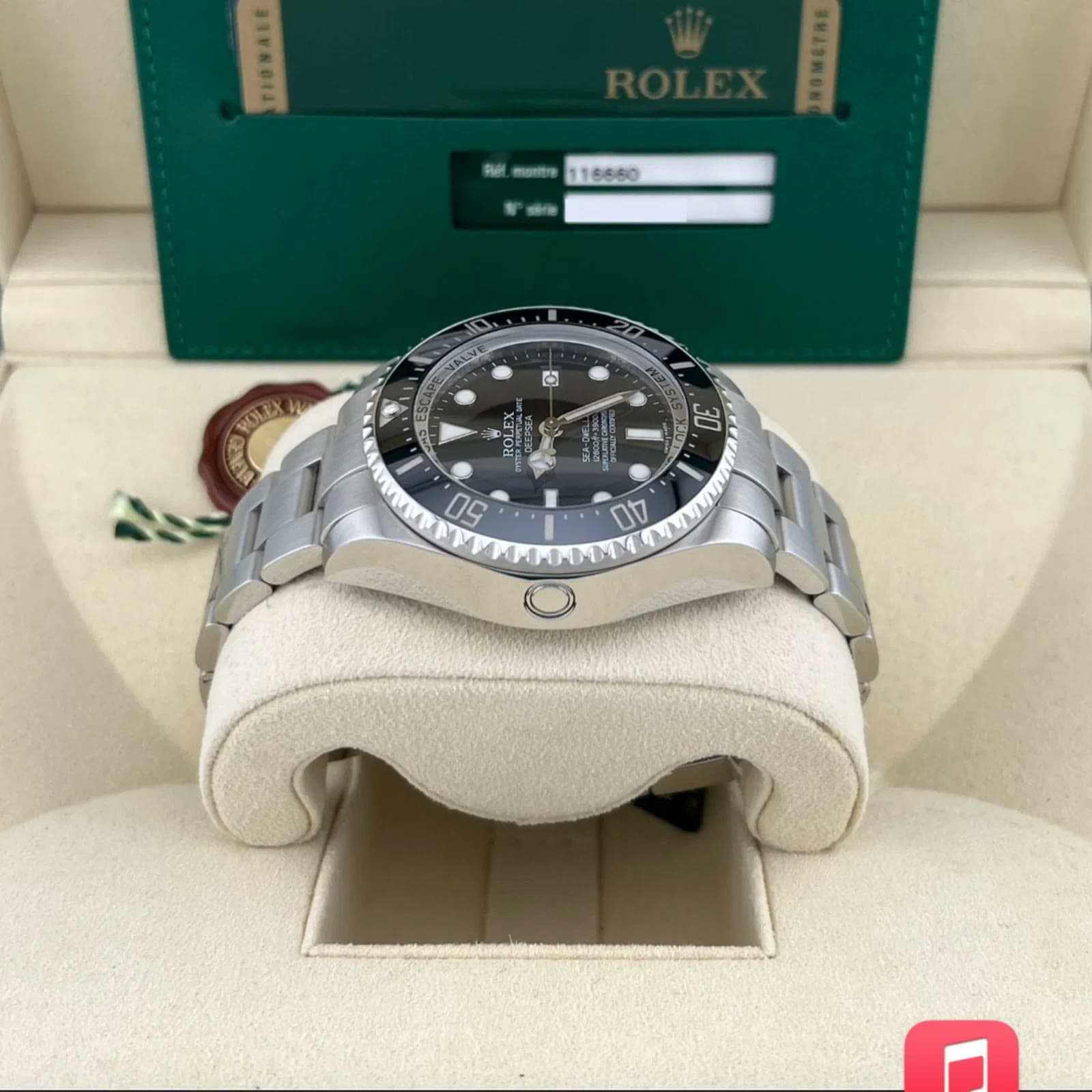2011 Rolex Sea-Dweller Deepsea / Black 116660-0001 — 44 mm, Steel, Black dial