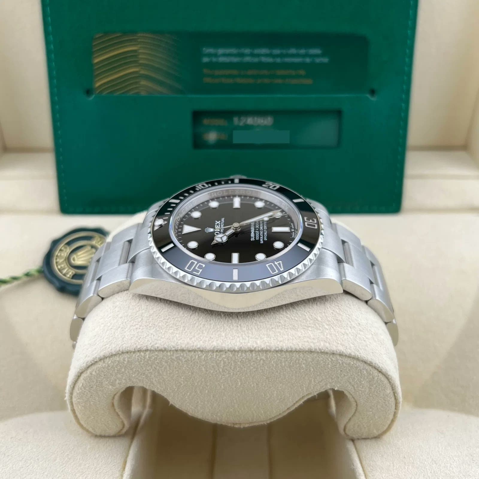 2024 Rolex Submariner 41 No Date 124060-0001 — 41 mm, Steel, Black dial