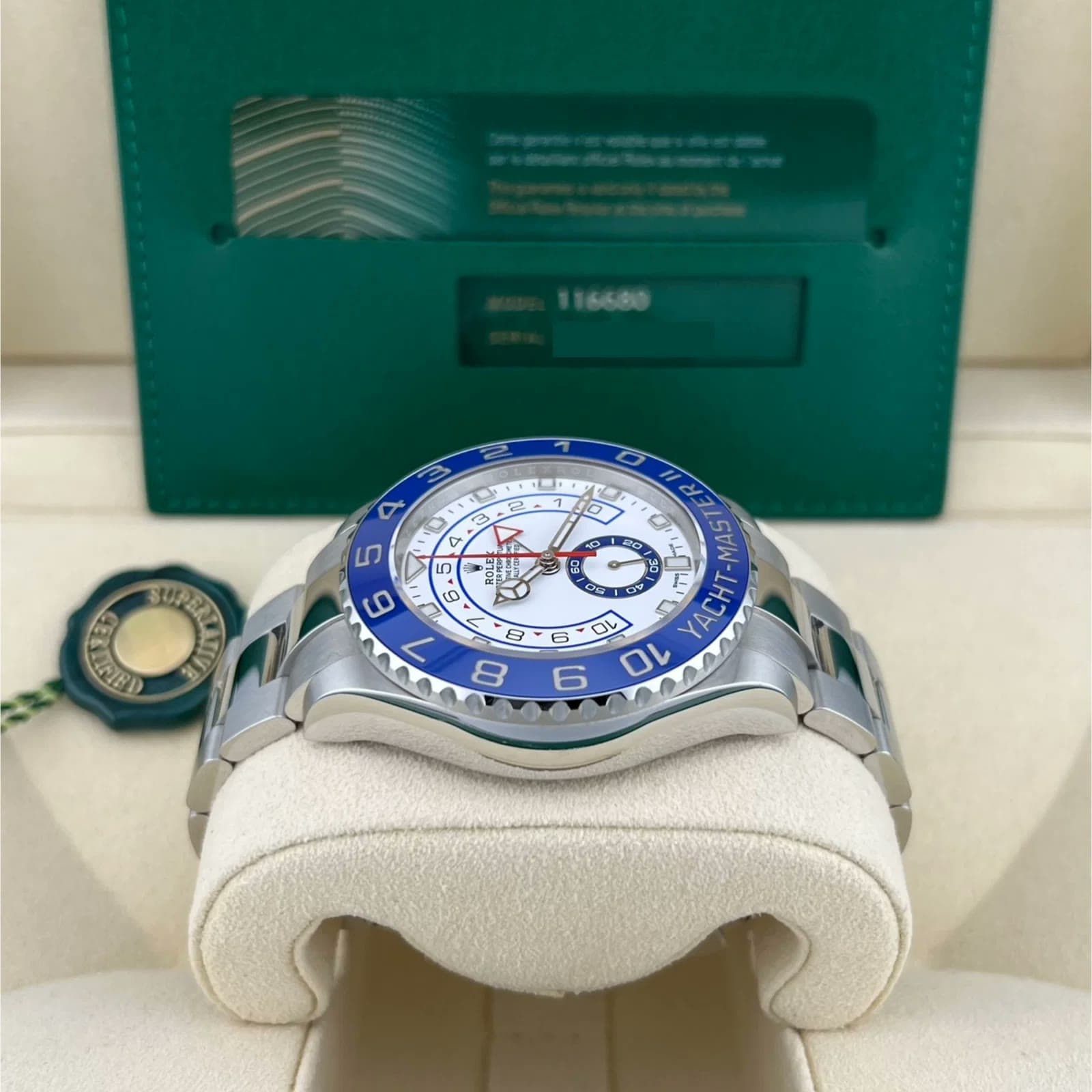 2022 Rolex Yacht-Master II 116680-0002 — 44 mm, Steel, White dial